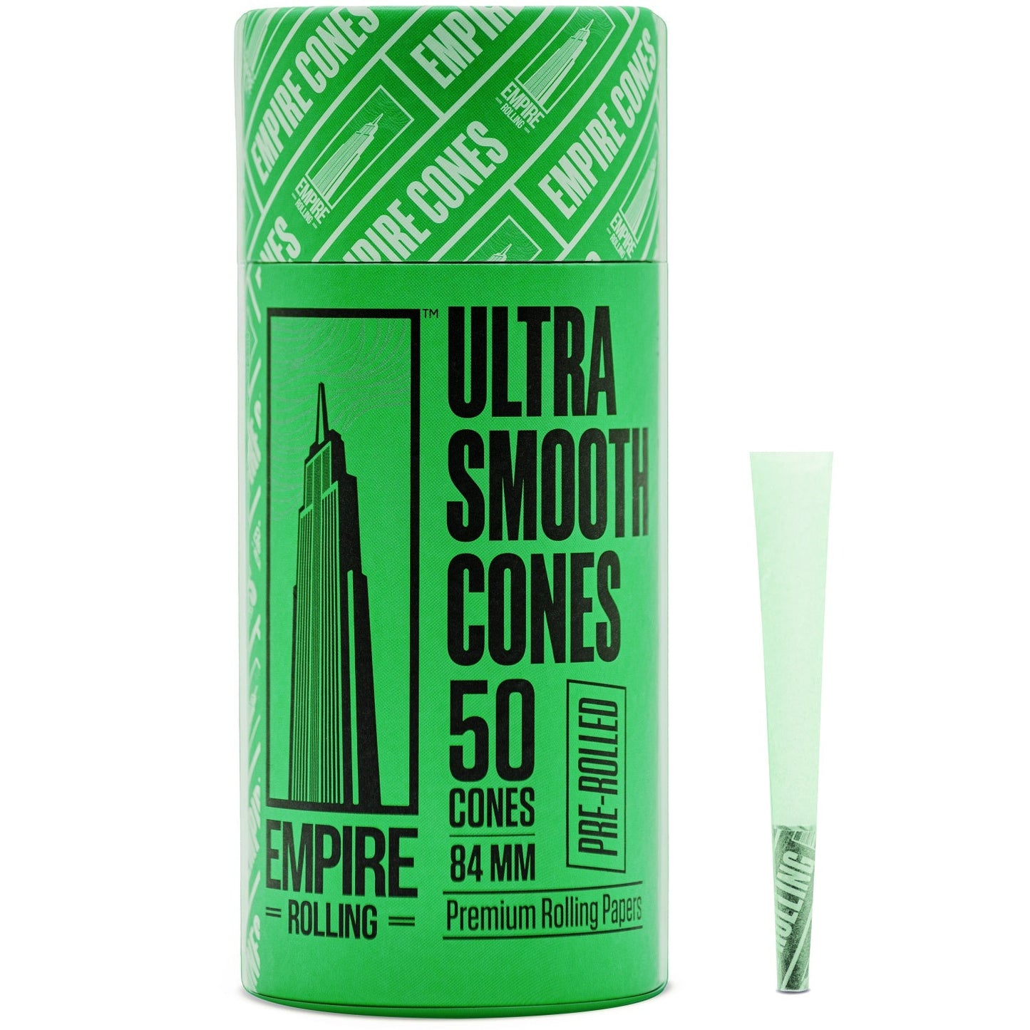 Ultra Smooth Green Cones 50 Count