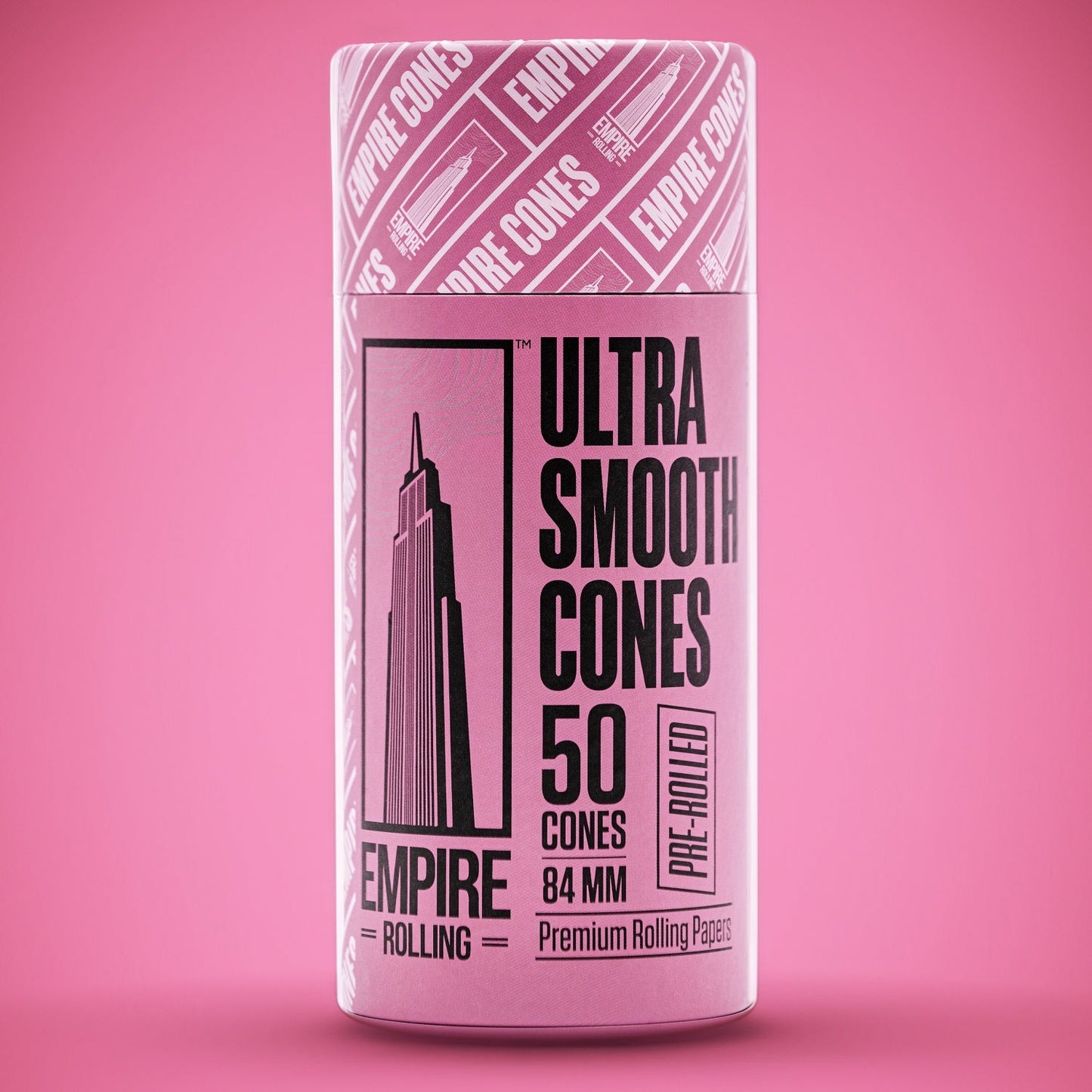 Ultra Smooth Pink Cones 50 Count